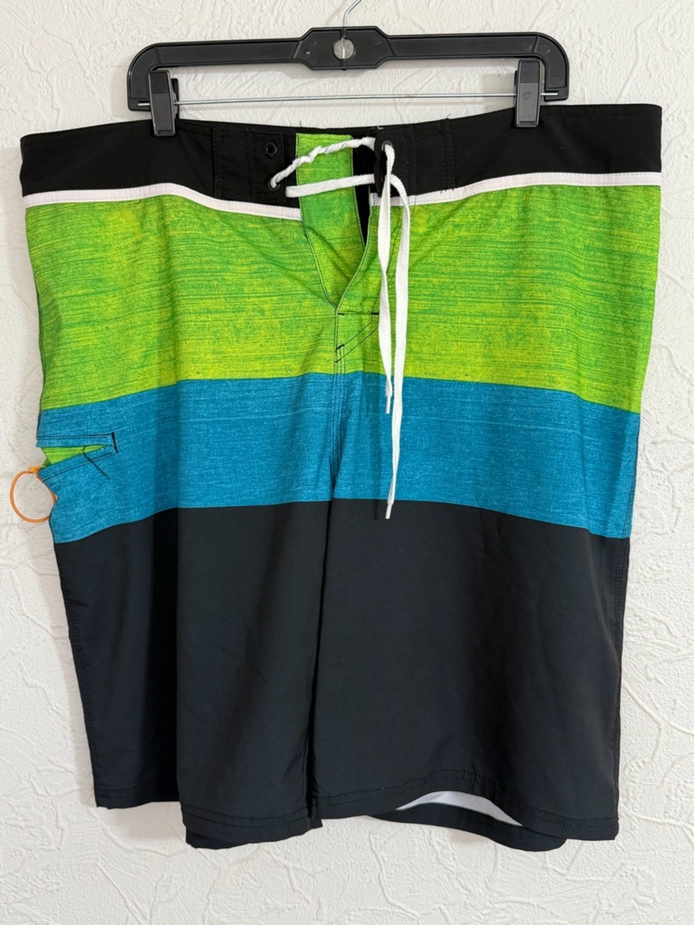 Burnside Mens Stretch Performance Board Shorts UV Protection Quickdry 38